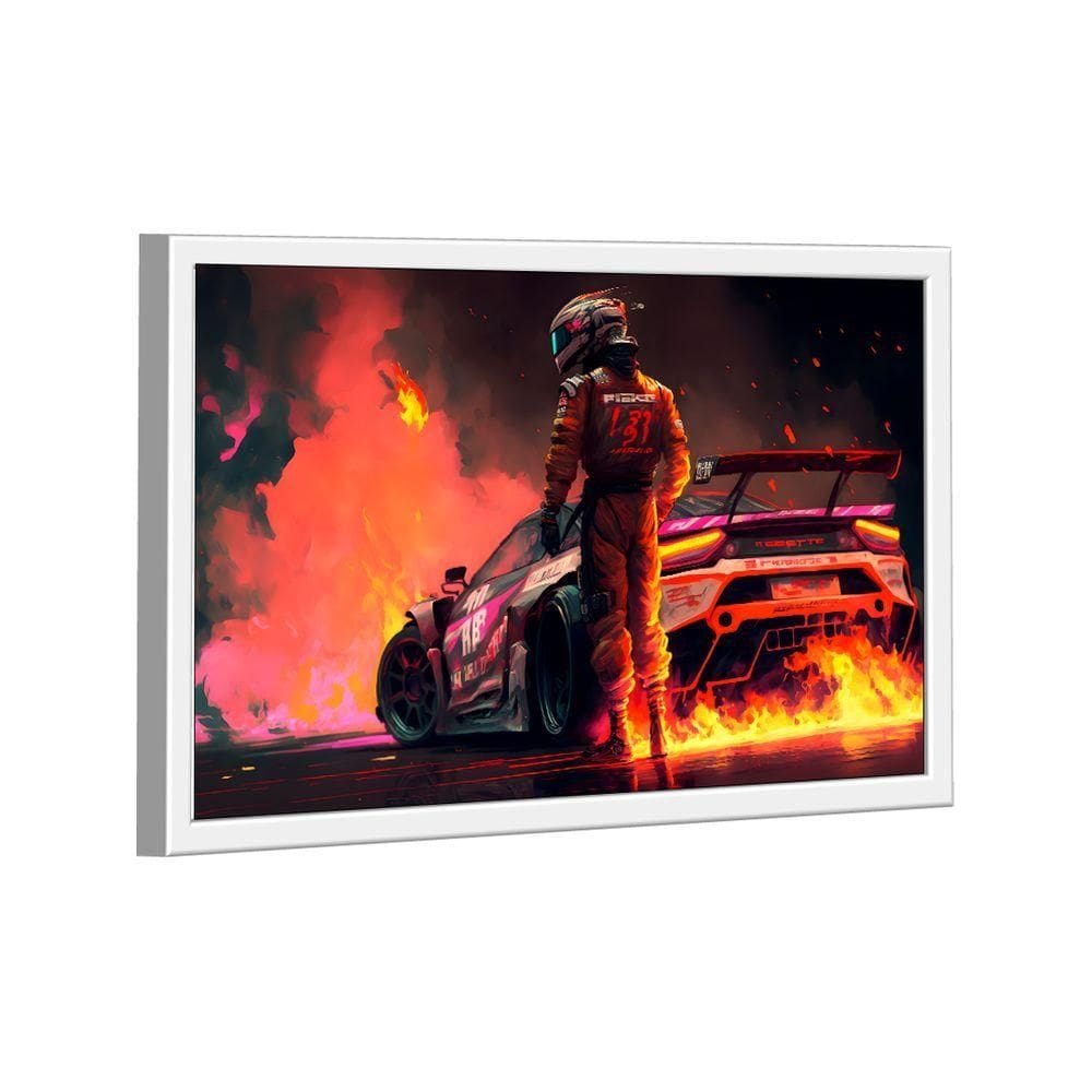 Quadro Piloto Fire -- Br Artes