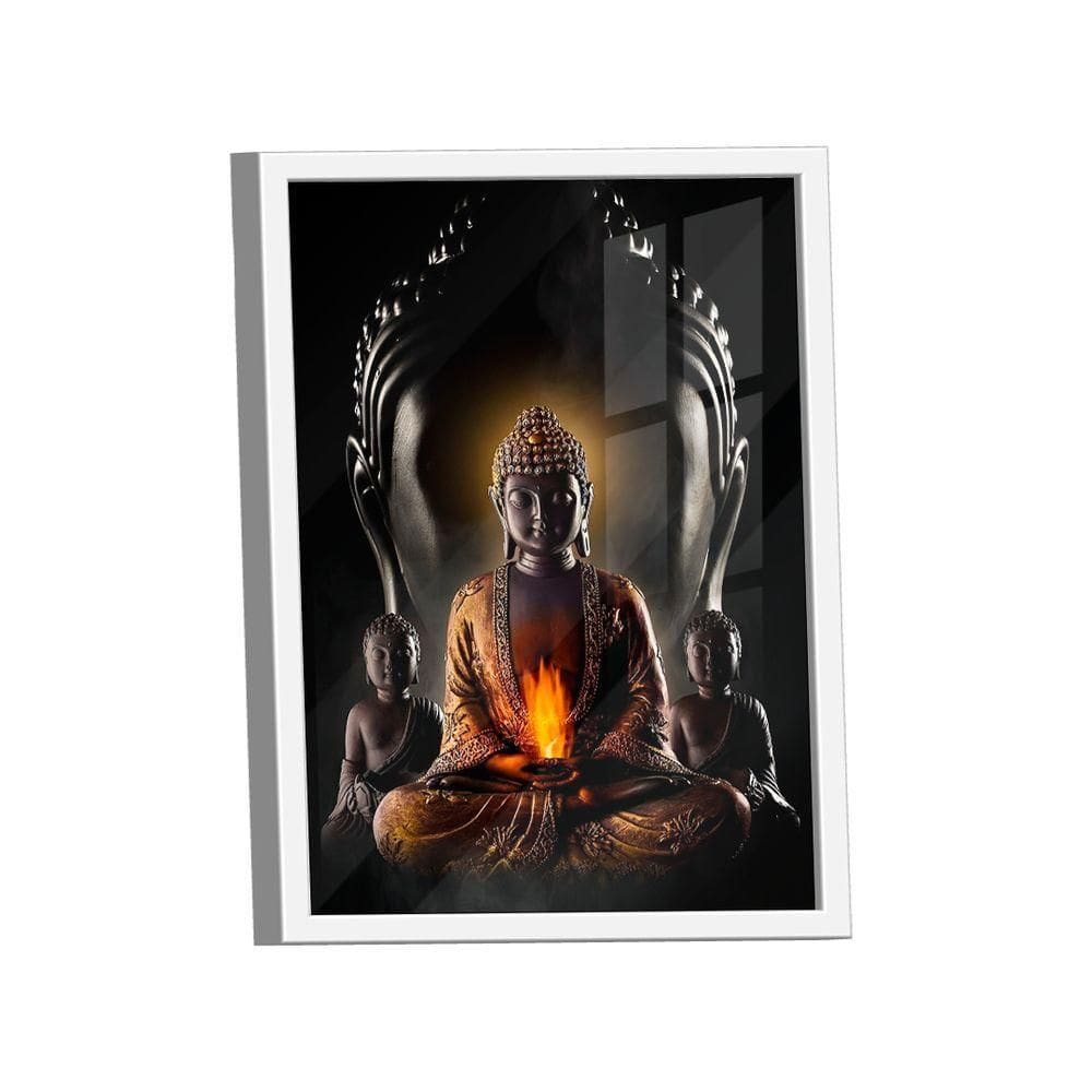 Quadro Buda Fire -- Br Artes