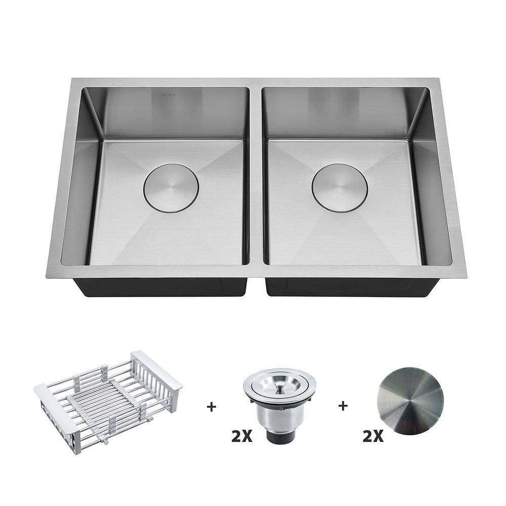 Kit Cuba Dupla 35X35X40 Válvula E Escorredor E Tampa Arell