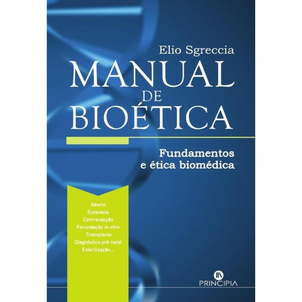 Manual de Bioética-Português