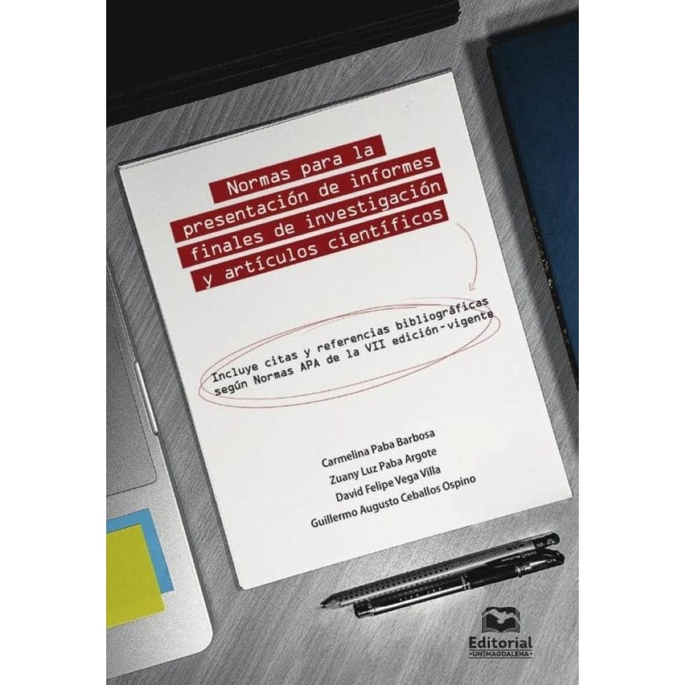 Normas para la presentación de informes de investigación y artículos científicos-Espanhol