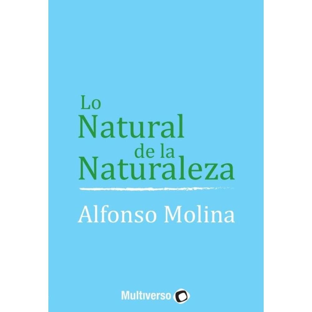 Lo natural de la naturaleza-Espanhol