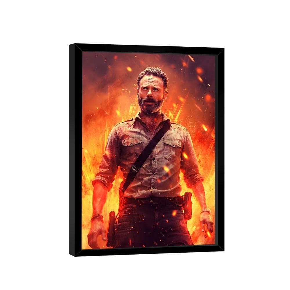 Quadro Rick Grimes Br Artes