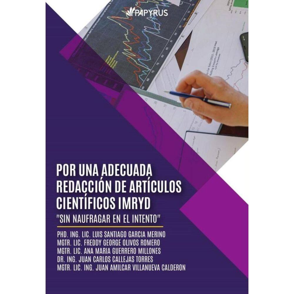 Por una adecuada redacción de artículos científicos IMRYD - Espanhol