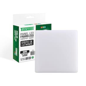 Painel De Led Taschibra Frameless Quadrado Sobrepor 36w Bivolt