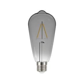 Lâmpada Led Filamento St64 Taschibra E27 Fumê Bivolt