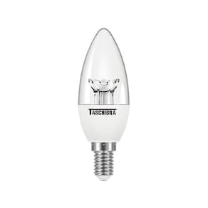 Lâmpada Led Vela Clara Tvl 3w Taschibra E14/e27 Bivolt 2700k Luz Quente