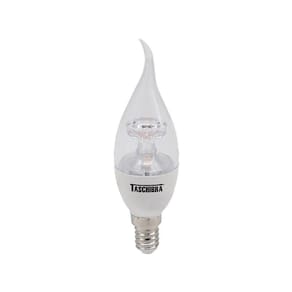 Lâmpada Led Vela Bico Torcido Tvl 3w Taschibra E14/e27 Bivolt 2700k Luz Quente