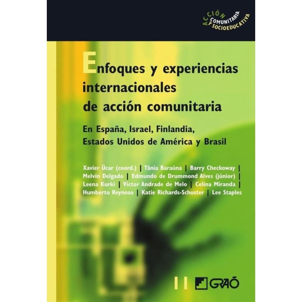 Enfoques y experiencias internacionales de acción comunitaria - Espanhol