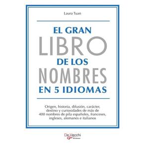El gran libro de los nombres en 5 idiomas - Espanhol