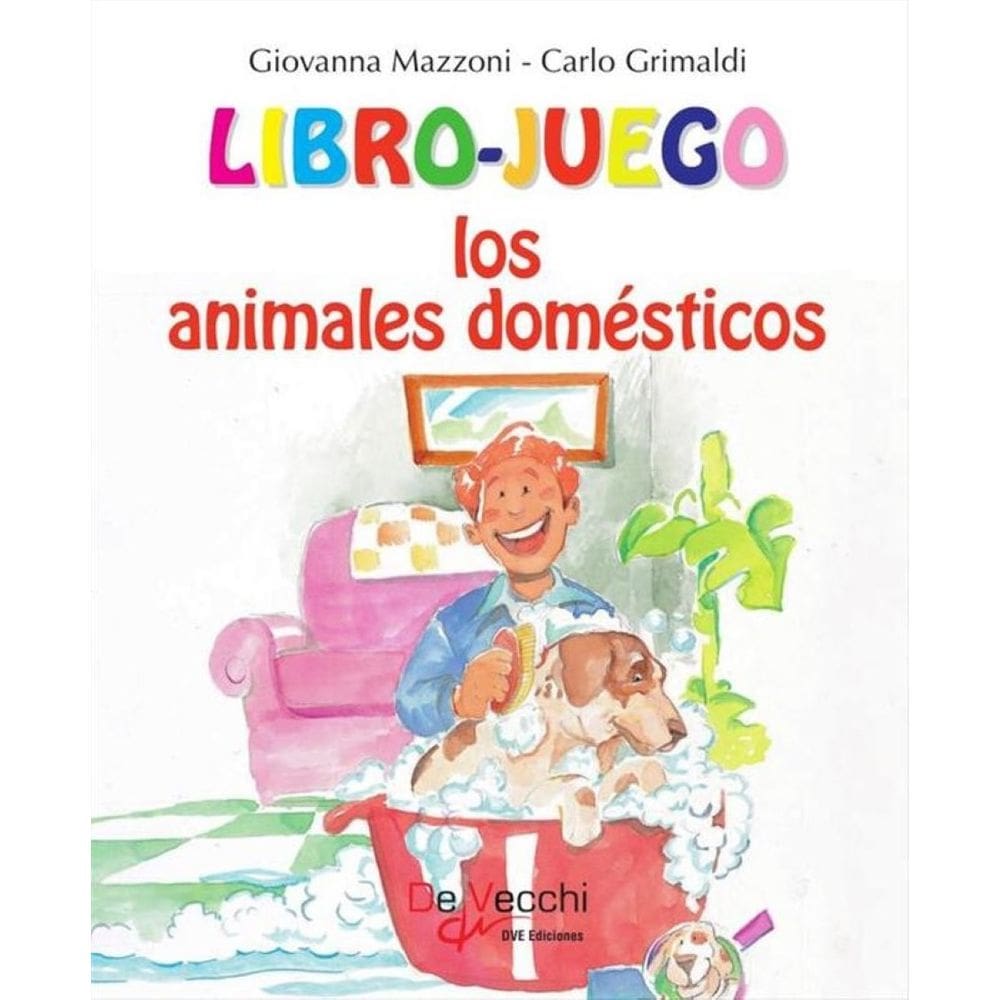 Libro-Juego. Los animales domésticos - Espanhol