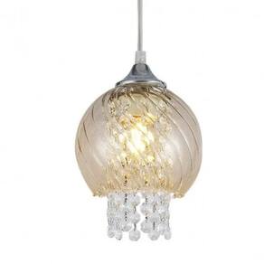 Pendente Taschibra Diana Ambar 1lamp E27 15050899