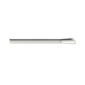 Kit com 3 Barras Roda Teto A5 Perfil de Poliestireno Homestar 6m Branco