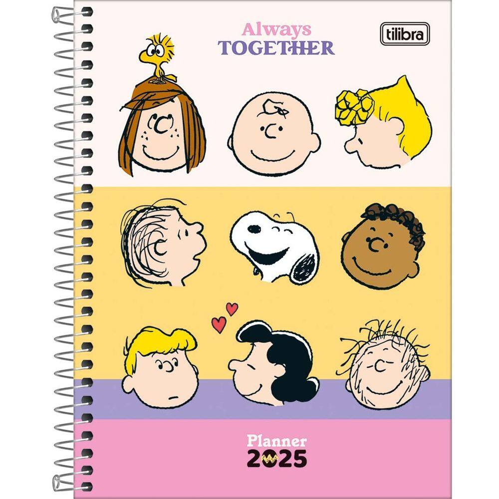 Agenda Planner Snoopy 2025 Tilibra