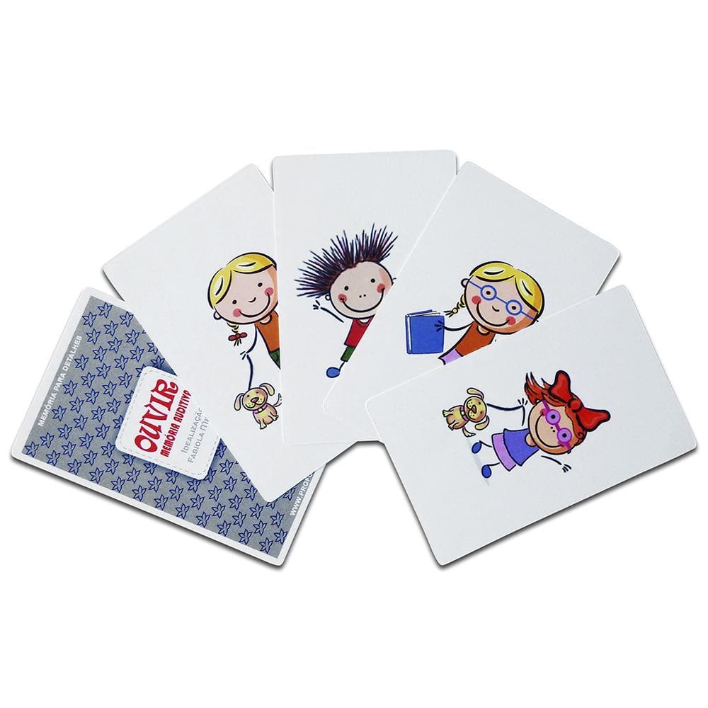 Baralho: Ouvir (Memória Auditiva)