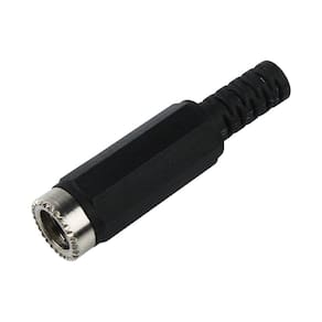 Kit 10 Jack J-4 Plástico 2.5mm c/ Rabicho - Conectores