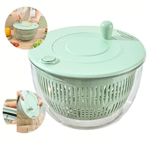 Centrífuga De Verduras E Vegetais Lavadora Secadora Folhas