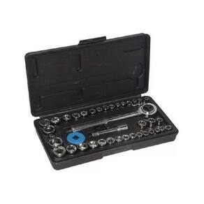 Jogo Soquetes Sextavados Encaixe 1/4 e 3/8 5415 Titanium