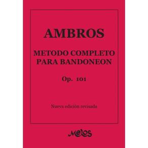 BA9122 - Método completo para bandoneón - Op. 101 - Espanhol