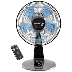 Ventilador de Mesa VU2660 Portátil com 5 Vel e Controle Remoto 1500W, 110vV ROWENTA 1830006169, Cinza