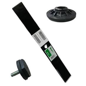 Flange De Fixacao + Faca + Parafuso - Cortador De Grama Mc35l
