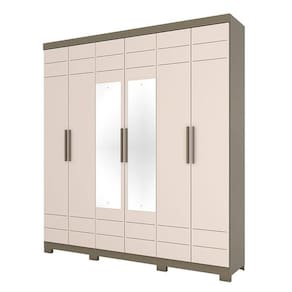 Guarda Roupa Casal Kurt Duna Cristal - Henn