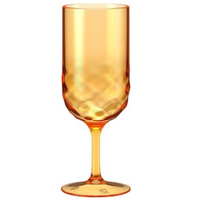 Taça De Poliestireno Para Drinks 300ml Wave Coza - Brinox Laranja Flame 20318/0528
