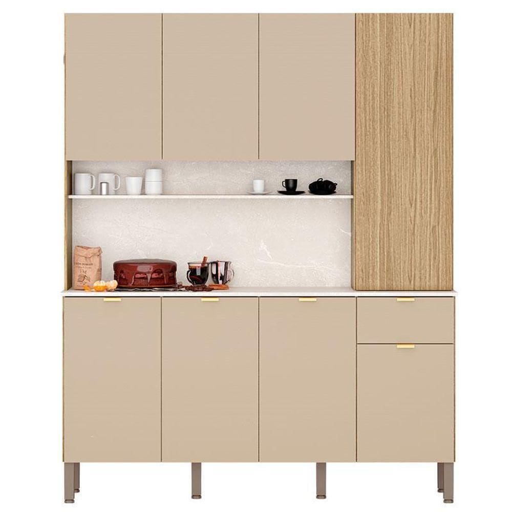 Kit Cozinha Ambiente Slow Freijó Vanilla Riscatto - Kits Paraná