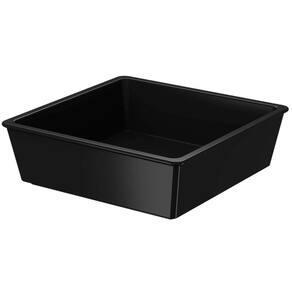 Travessa Pequena Em Polipropileno 230ml Uno Coza - Brinox Preto 10166/0008