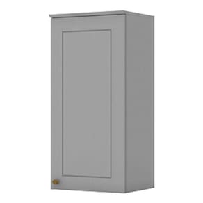 Armário Aéreo 1 Porta 40 Cm Nova York Cinza - Henn
