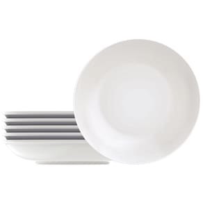 Prato Fundo De Porcelana Leonora 21cm 6 Unidades - Tramontina 96950/009