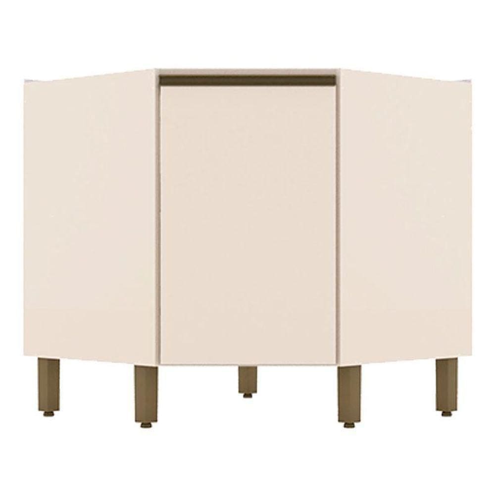 Balcão Canto Oblíquo 1 Porta évelin Off White - Henn