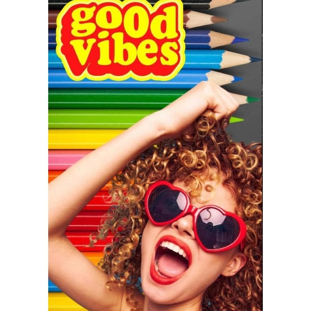 Good Vibes Coloring Book - Inglês