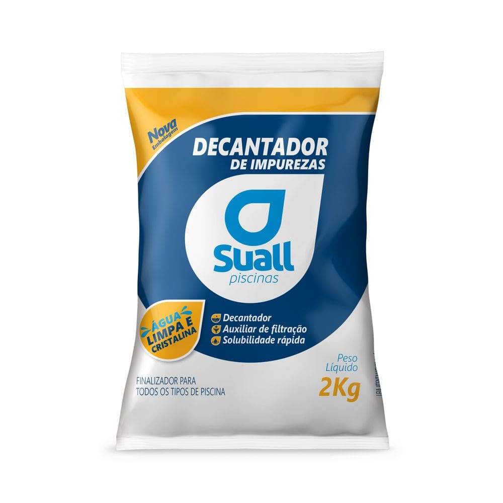Decantador De Impurezas Pacote 2Kg Suall