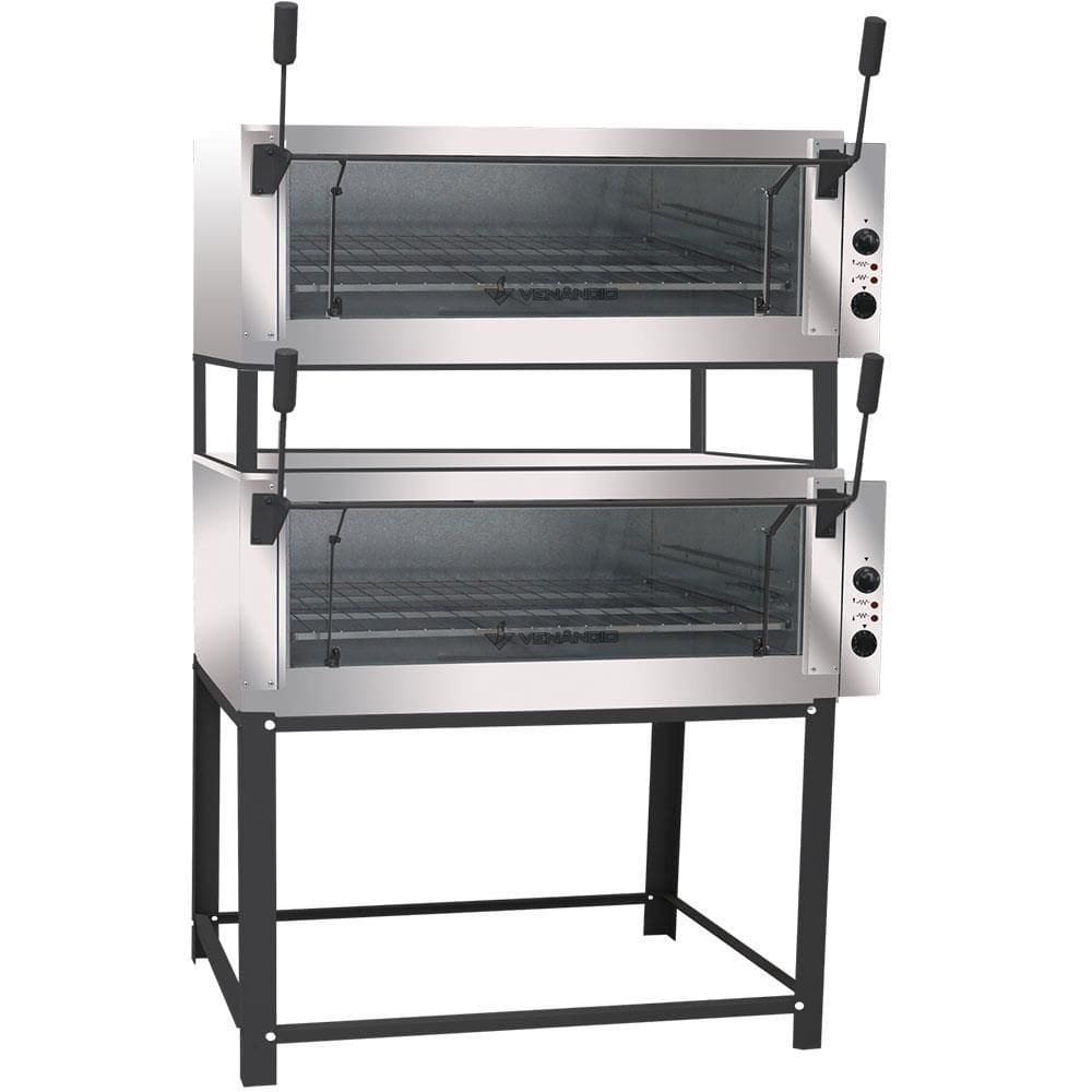 Forno Venâncio Industrial Elétrico Roma Inox Duplo FERIDI90 FERIDS90 220V FERIDI90FERIDS90