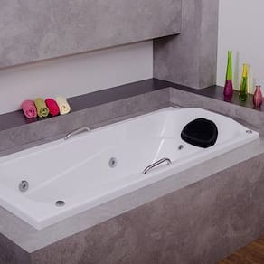 Banheira de Hidromassagem Bella em Gel Coat Gran Luxo 140cm - sem Aquecedor - Volume Ideal 110 Litro - 110V