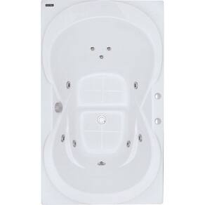 Banheira Hidromassagem Astra Due Gran Luxo - 05 Jatos Acrílico P4 Sem Aquecedor e Cromoterapia Branco