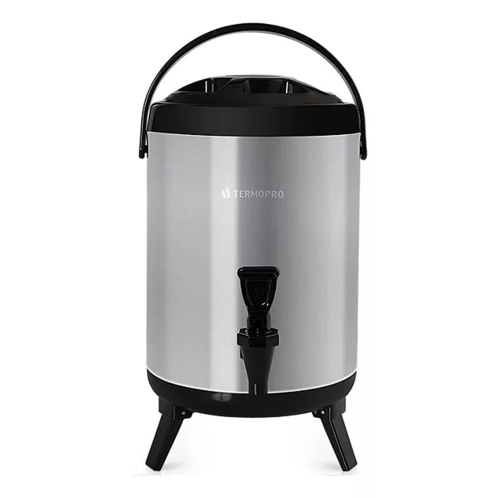 Botijão Térmico Aço Inox 10L Profissional Termopro TP6653