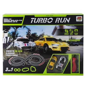 Auto Pista Infantil Turbo Run Circuito Divertido DmToys