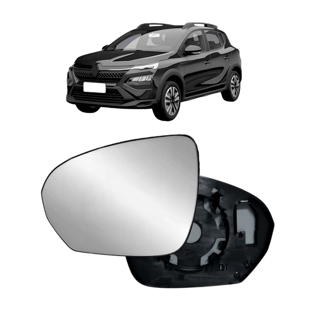 Lente Base Retrovisor Para Renault Kardian Motorista