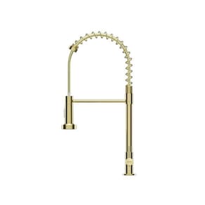 Kit 2 Torneiras Gourmet Duo Bancada Cozinha Água Quente e Fria Civitt Dourado