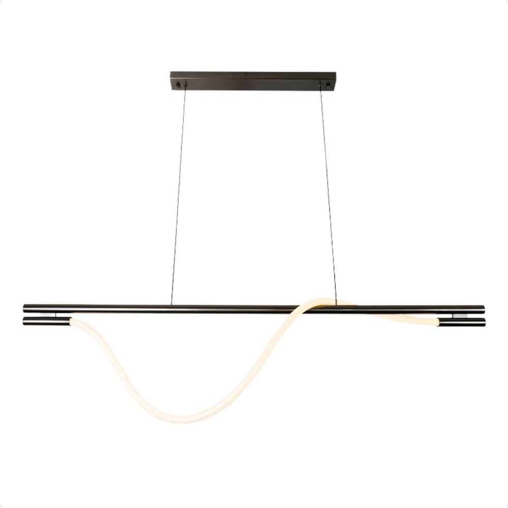 Pendente Led Moderno Taschibra Organic Tex Luz Quente 3000K Bivolt