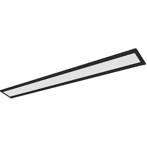 Luminária Led Taschibra Embutir 35W TL Slim 20 Preto Bivolt 3000K Luz Quente