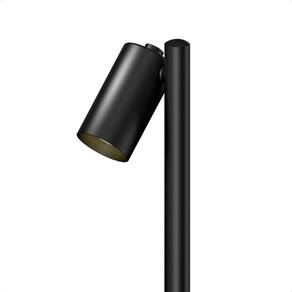 Luminária Poste de Jardim Taschibra Moderno Wabi 50 MR16 Bivolt Preto