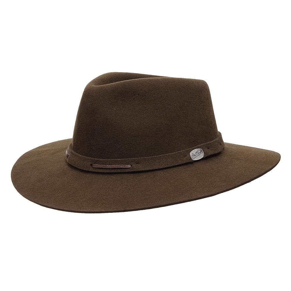 Chapéu Feltro Marrom Social 5X Marsin Pralana 30059