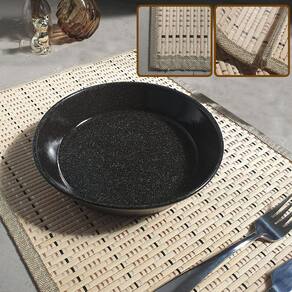 10 Jogo Americano Bambu Premium Acabamento na Borda Mf 30X45