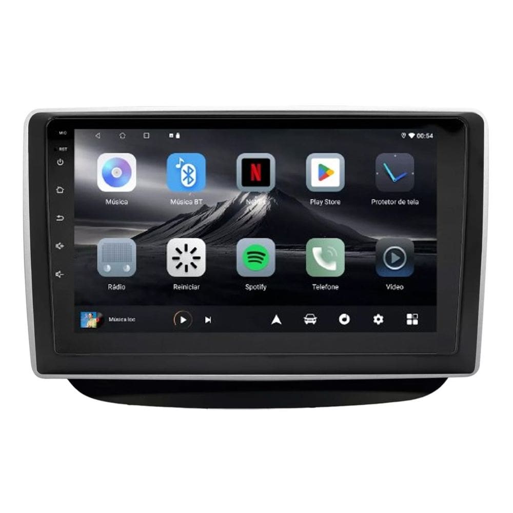 Central Multimídia Novo Onix 2020 2021 2022 Adak G2 Tela de 9" QLED 2GB de RAM 64GB Android Auto e Carplay + Câmera de ré