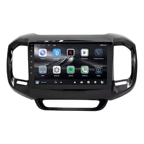 Central Multimídia Fiat Toro 2015 2016 2017 2018 2019 Adak G2 Black Piano Tela de 9" QLED 2GB de RAM 64GB Android Auto e Carplay + Câmera de ré