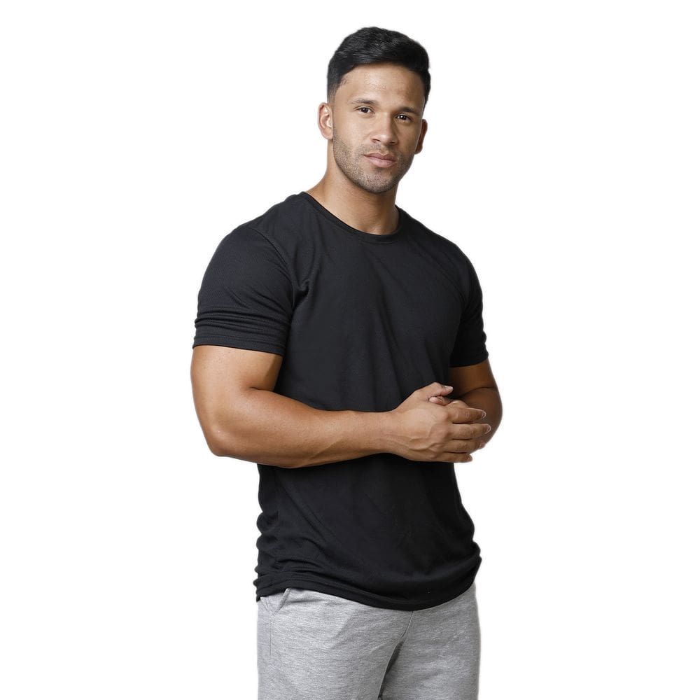Camiseta de treino leve furadinha atleta academia corrida
