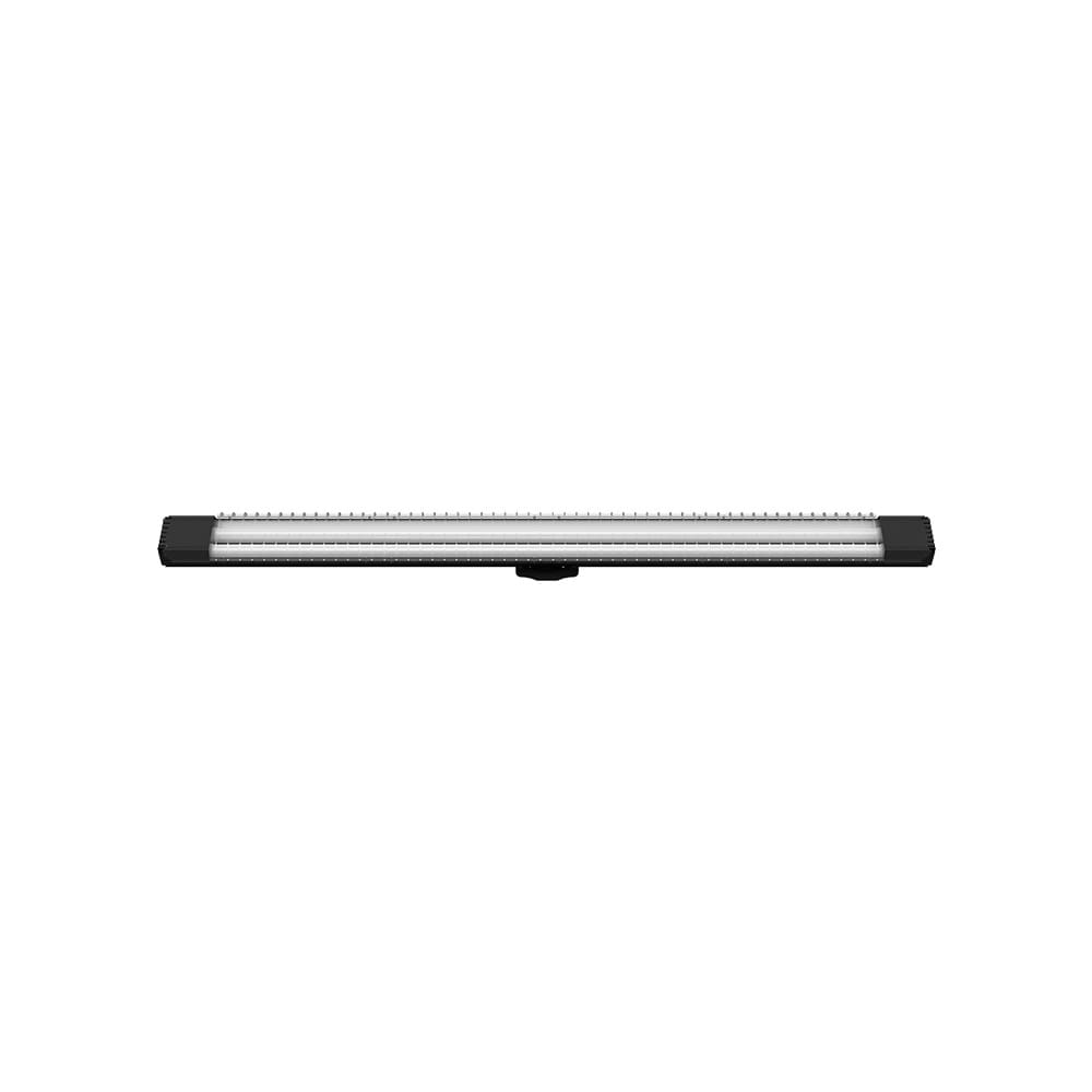 Luminária Sobrepor Taschibra Lumifácil 120cm C/ 1 Tubo LED 6500K Bivolt Preto